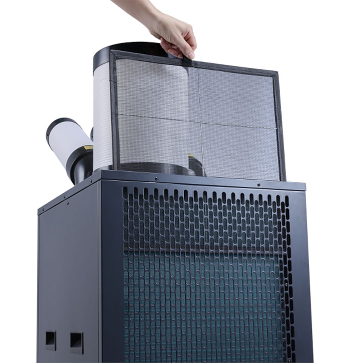 Professionele mobiele airco huren 6,5 kw